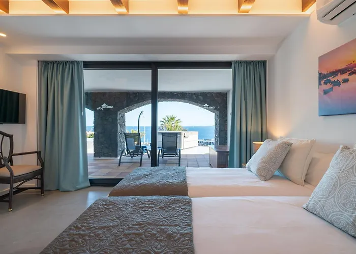 וילה Arcos, Piscina Privada Climatizada Y Jacuzzi Con Maravillosas Vistas Al Islote De Lobos